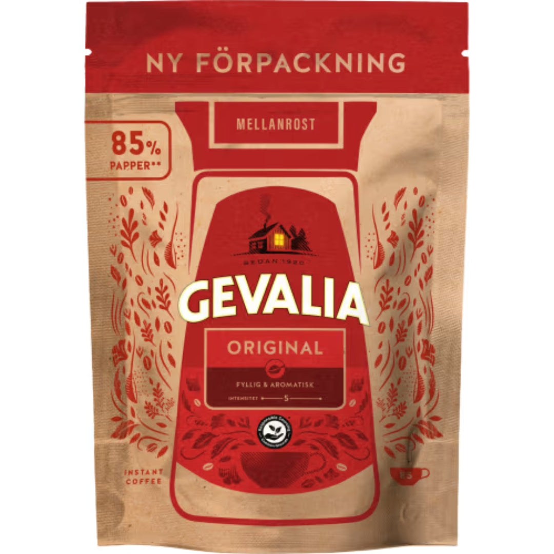 Gevalia Paper Refill Original - Instant Coffee 150g