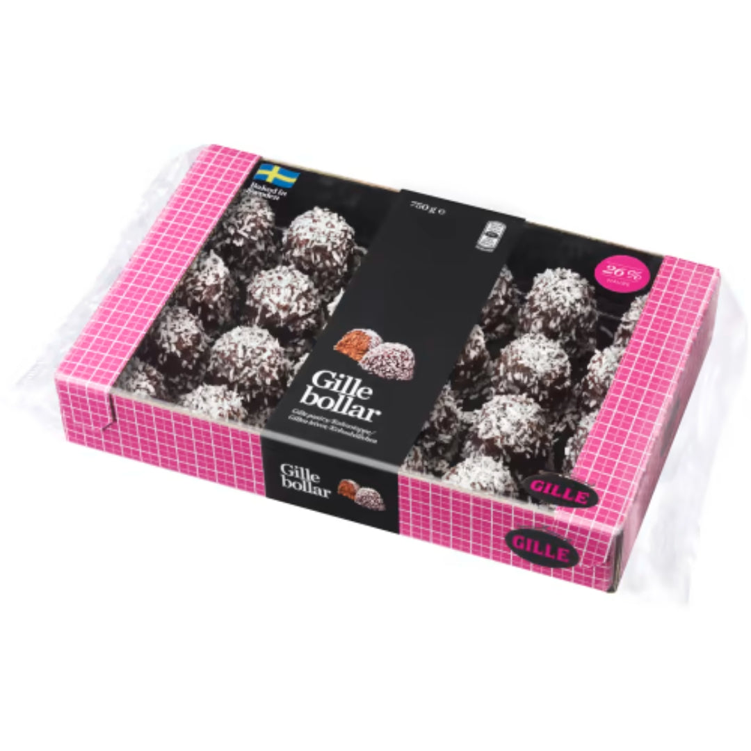 Gille Gillebollar 24-pack - Chocolate Balls 750g