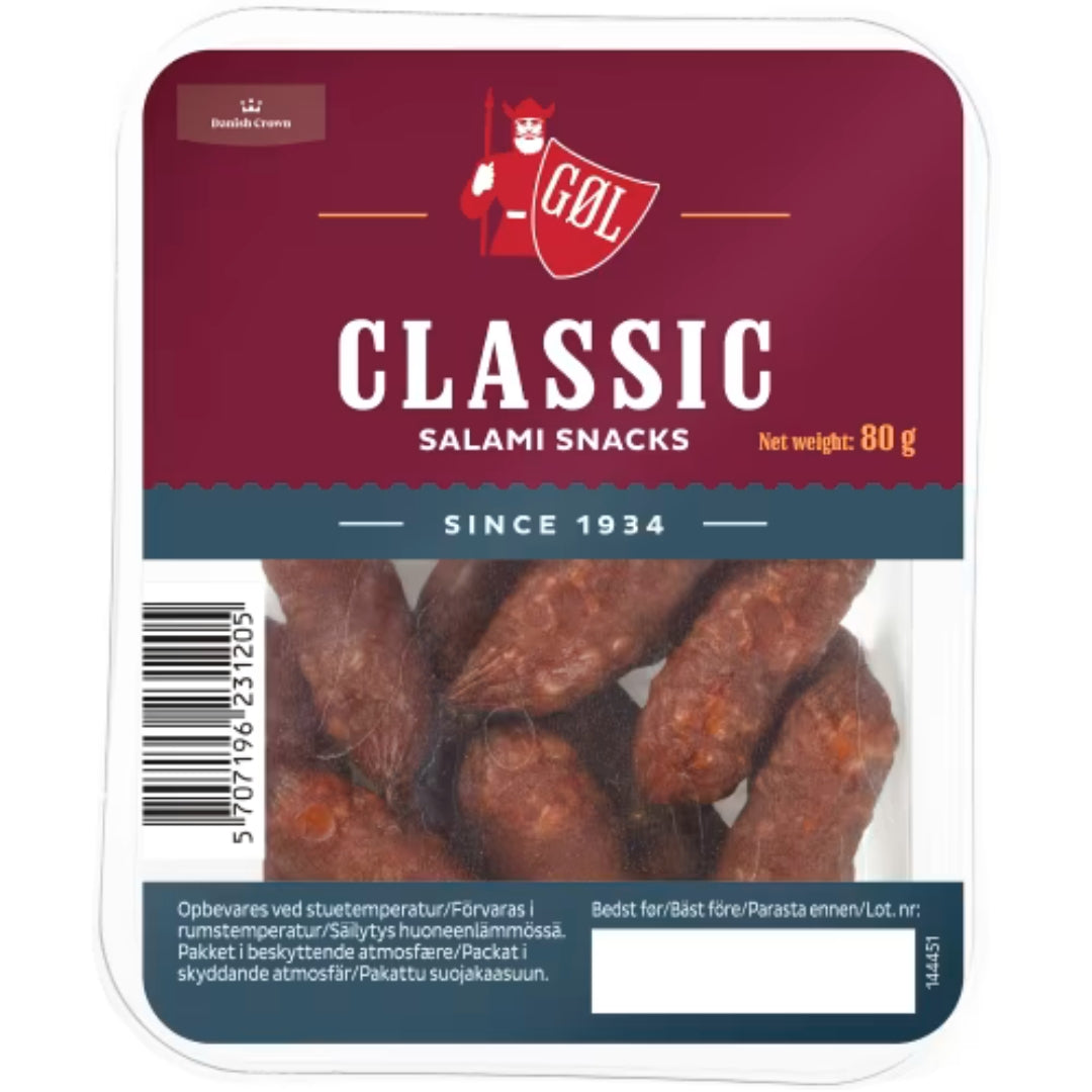 Göl Classic Salami Snacks - Classic Salami Snacks 80g