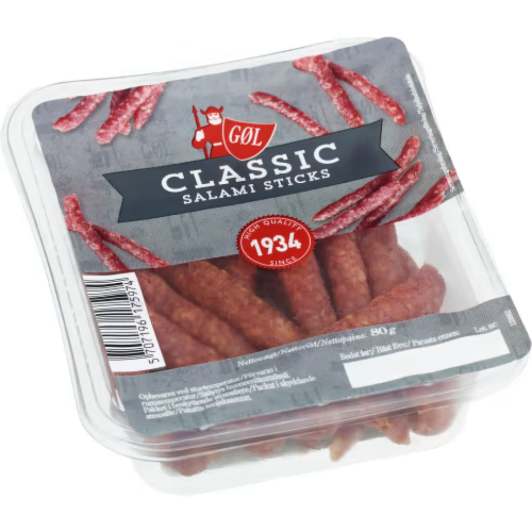 Göl Classic Salami Sticks - Classic Salami Sticks 80g