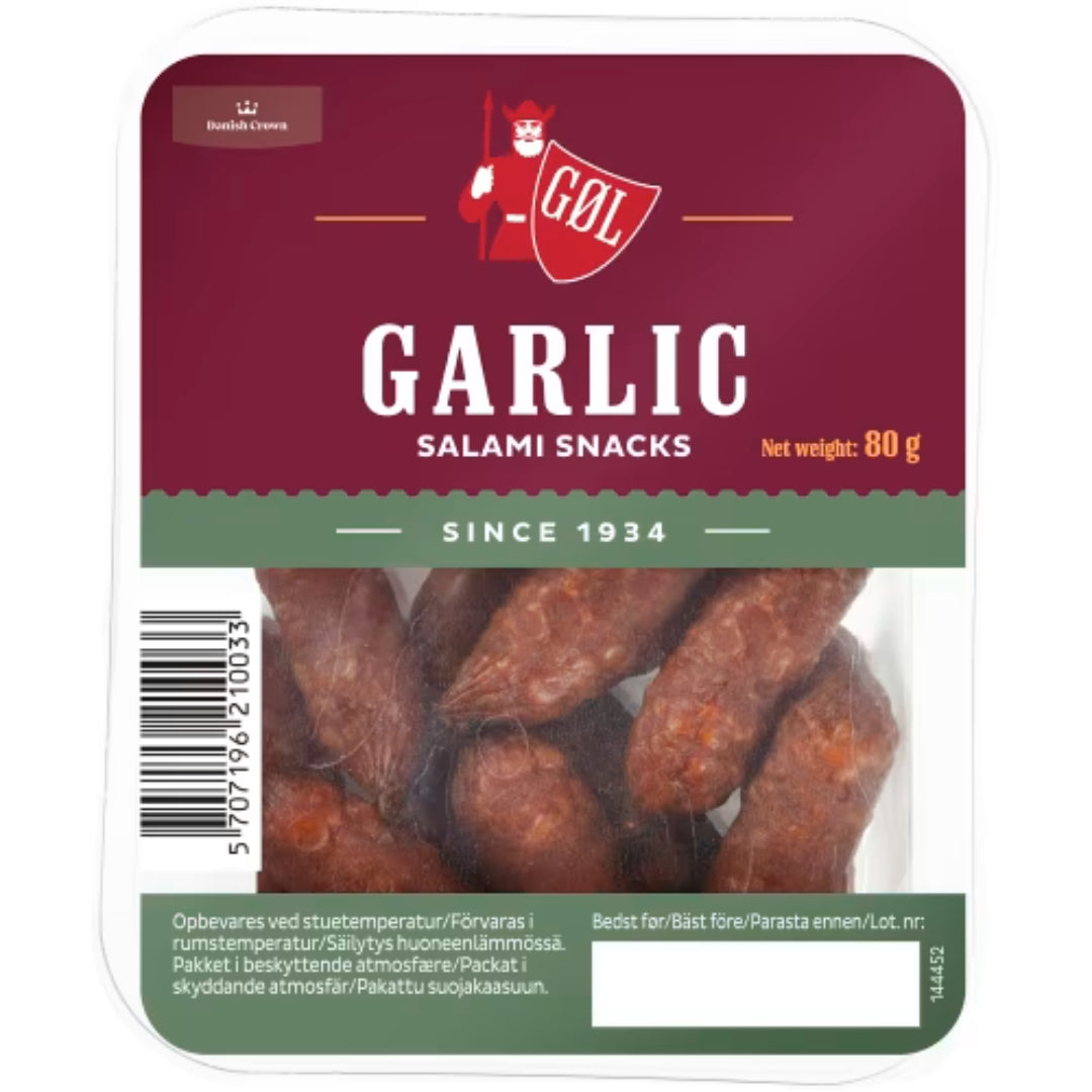 Göl Garlic Salami Snacks - Garlic Salami Snacks 80g