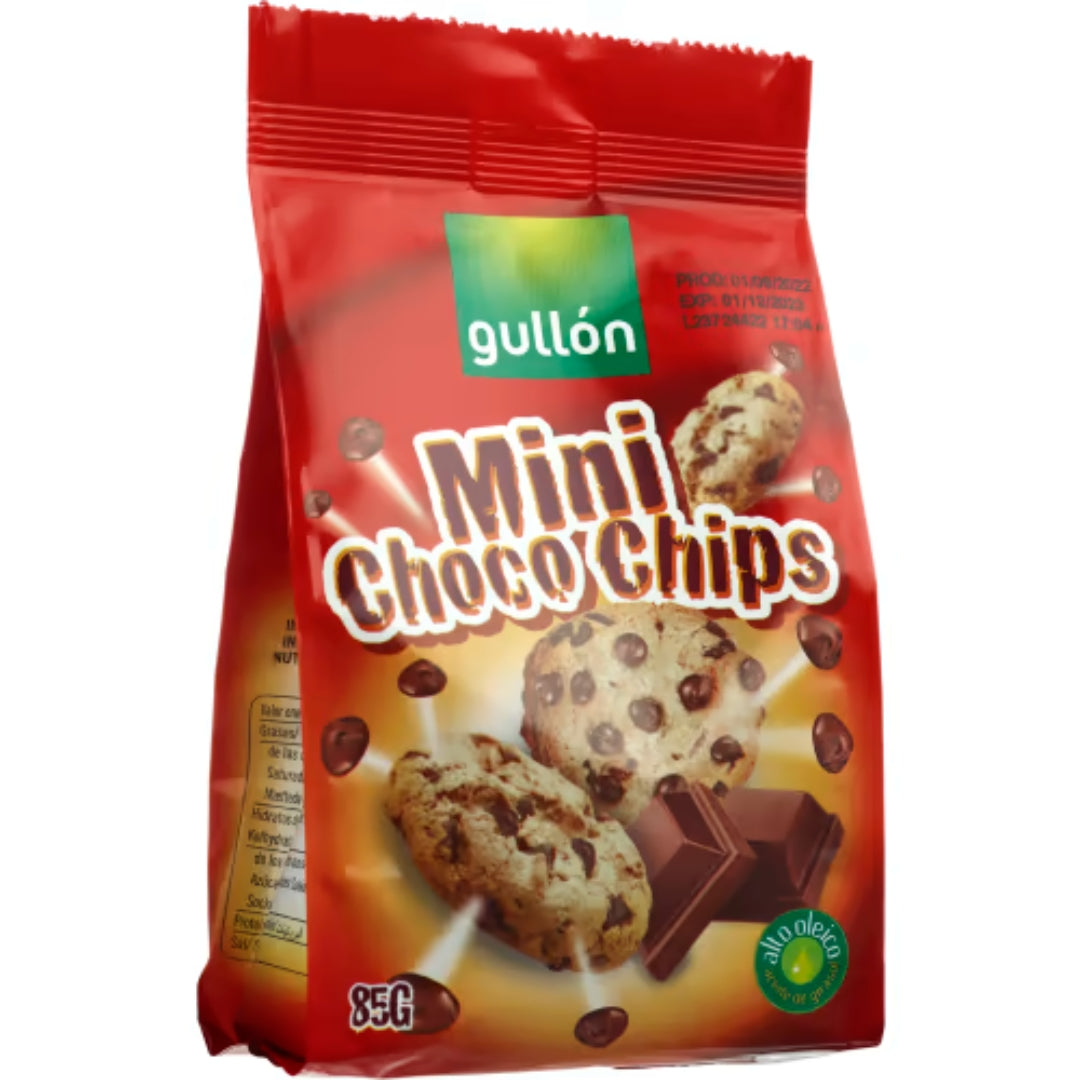 Gullon Choco Chips mini - biscotti con gocce di cioccolato 85G