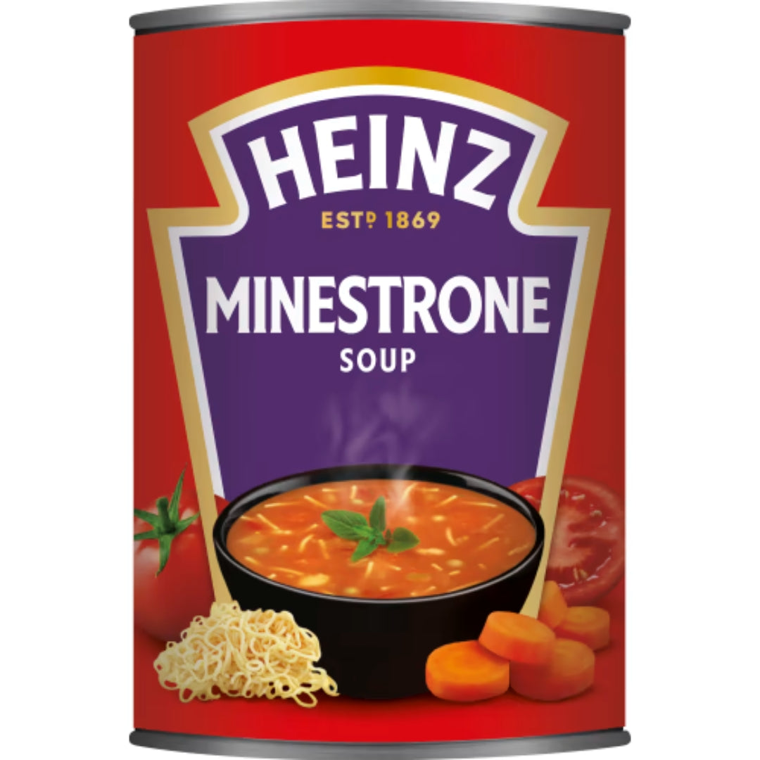 Heinz Minestrone Soppa - Vegetable and Pasta Soup 400G