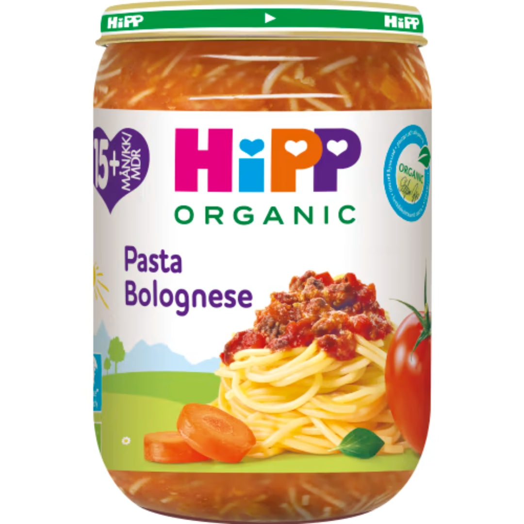 Hipp Bolognese Pasta 15 Månader -  Organic Pasta Bolognese 250g