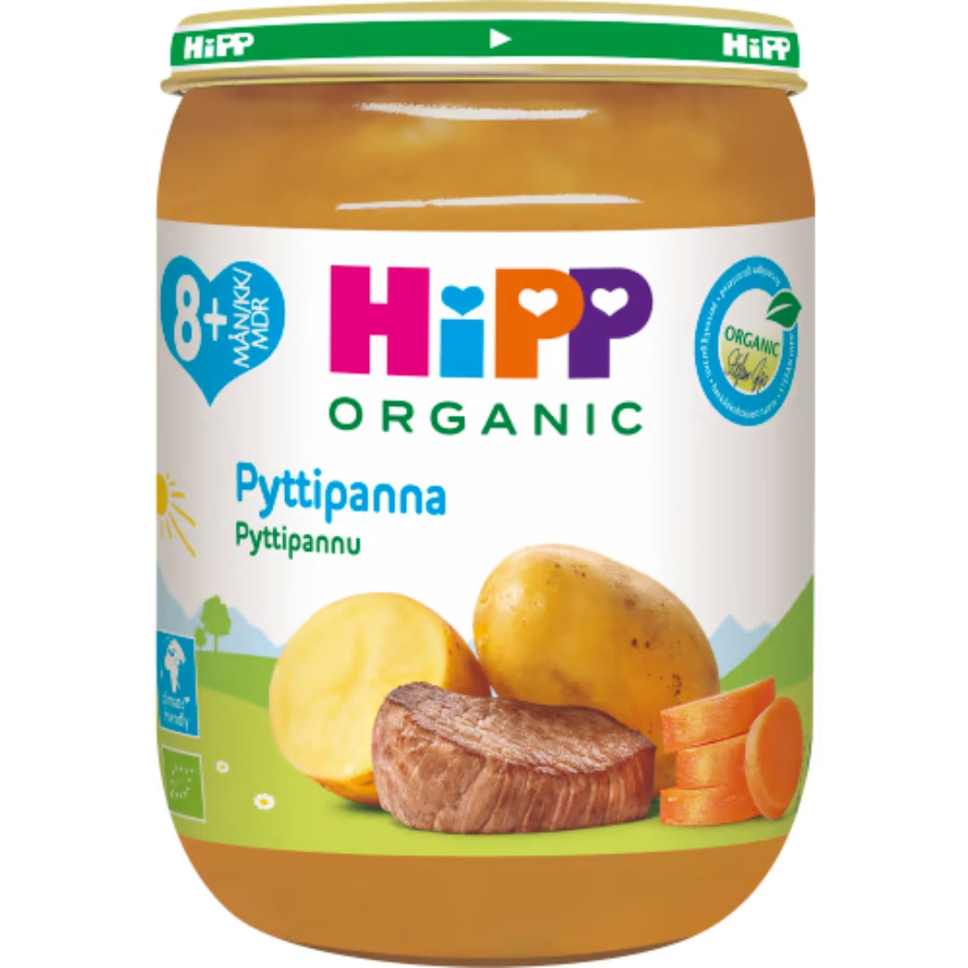 Hipp Pyttipanna 8 Månader - Organic Pyttipanna 190g