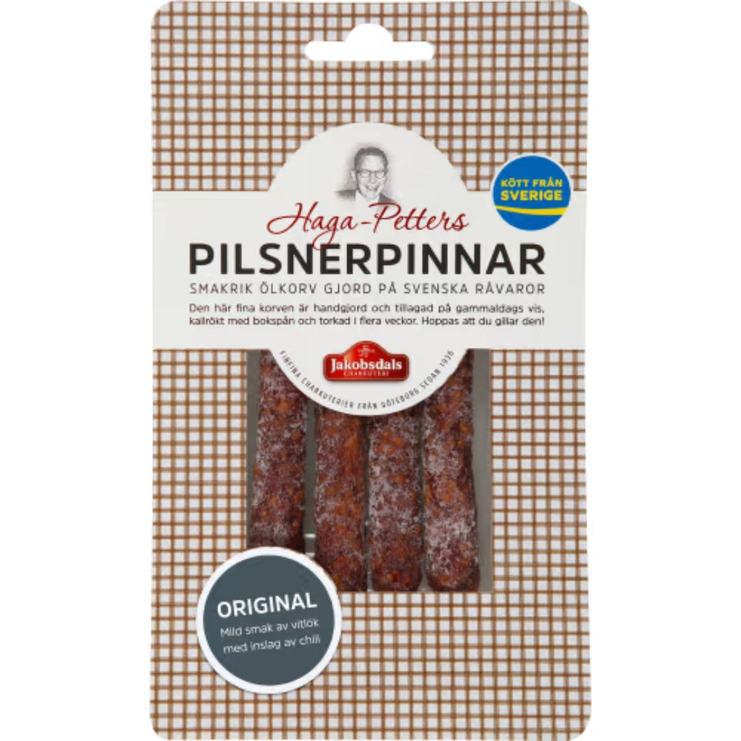 Jakobsdals Pilsnerpinnar Original - Pilsner Sticks Original 80g
