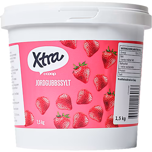 Xtra Jordgubbssylt - Strawberry Jam 1.5kg