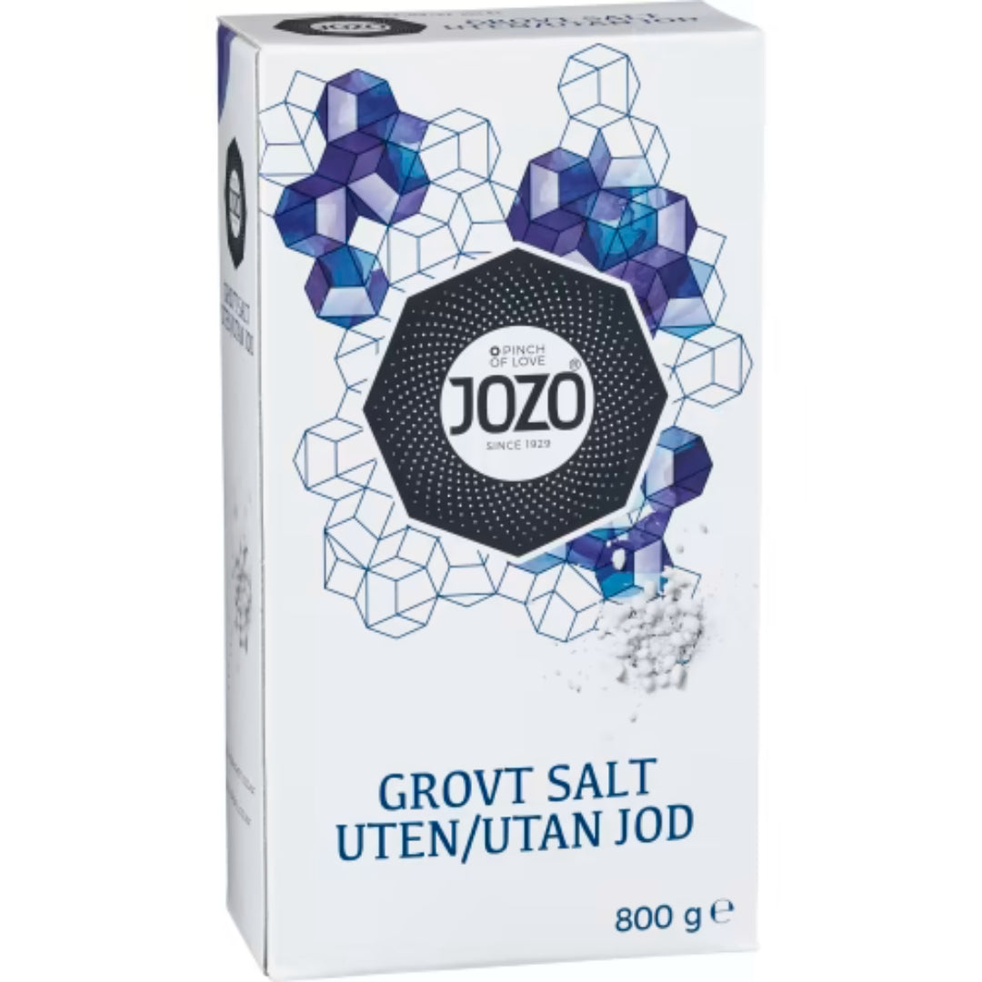 Jozo Grovt Salt Utan Jod - Coarse Salt 800g