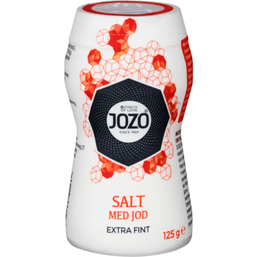 Jozo Salt med Jod Extra Fint - Extra Fine Table Salt 125g