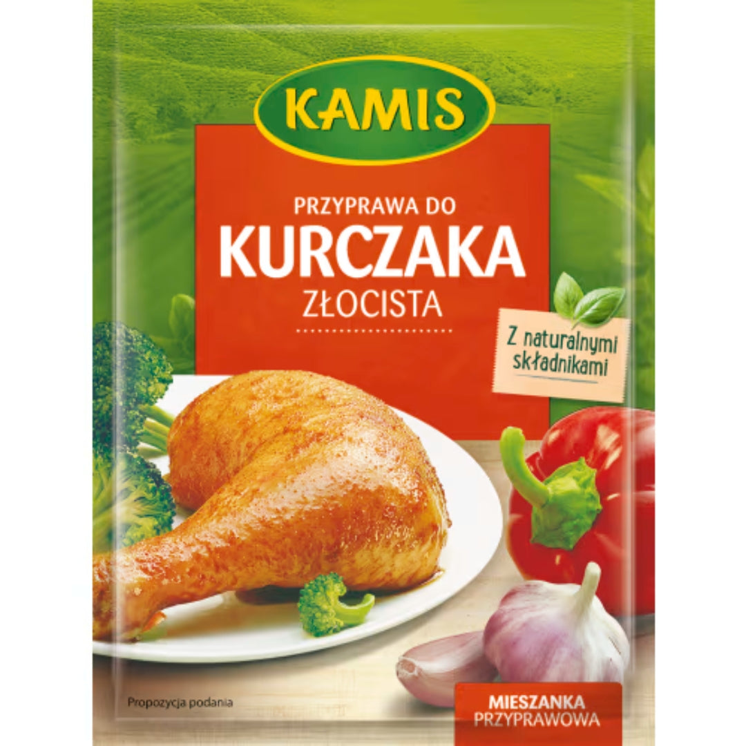 Kamis Kryddmix Kyckling Guld - Golden Chicken Spice Mix 30g