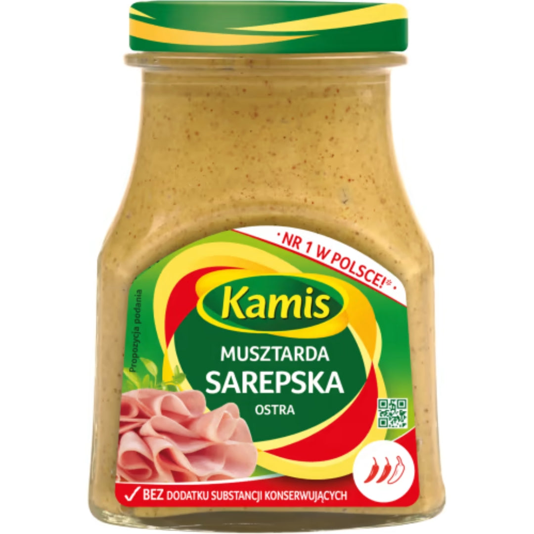 Kamis Sarepska Senap - Sarepska Mustard 185g