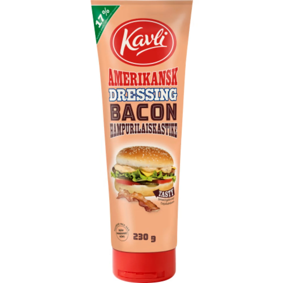 Kavli Bacon Amerikansk Dressing - American Dressing Bacon 230g