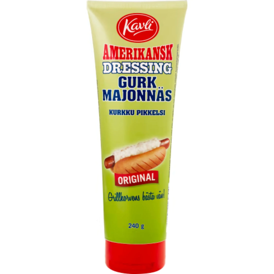 Kavli Gurkmajonnäs Amerikansk Dressing - Classic Cucumber Mayonnaise 240g