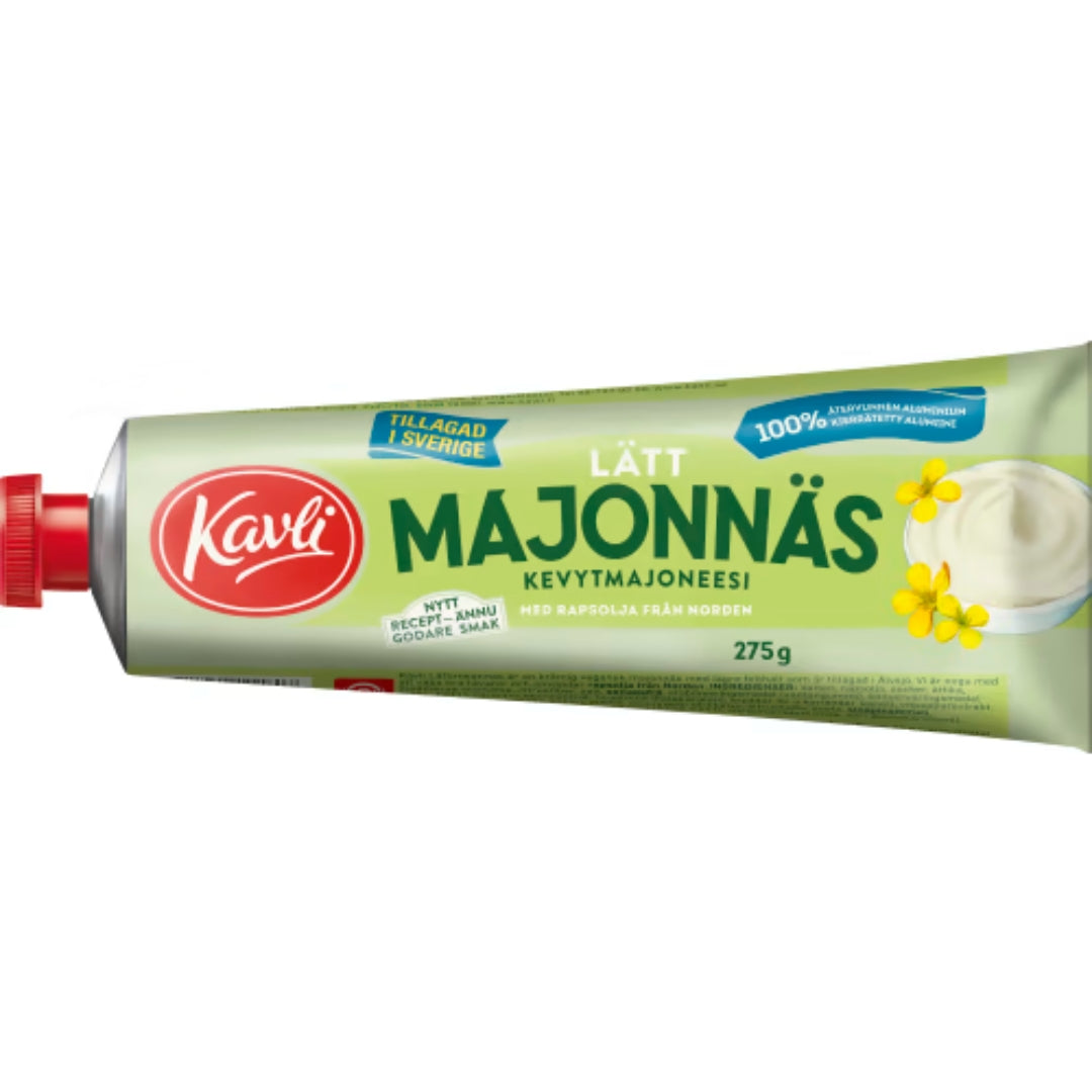 Kavli Lättmajonnäs - Light Vegan Mayonnaise 275g