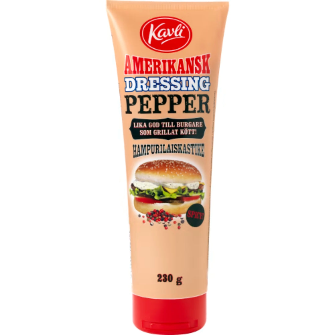 Kavli Pepper Amerikansk Dressing - American Dressing Pepper 230g