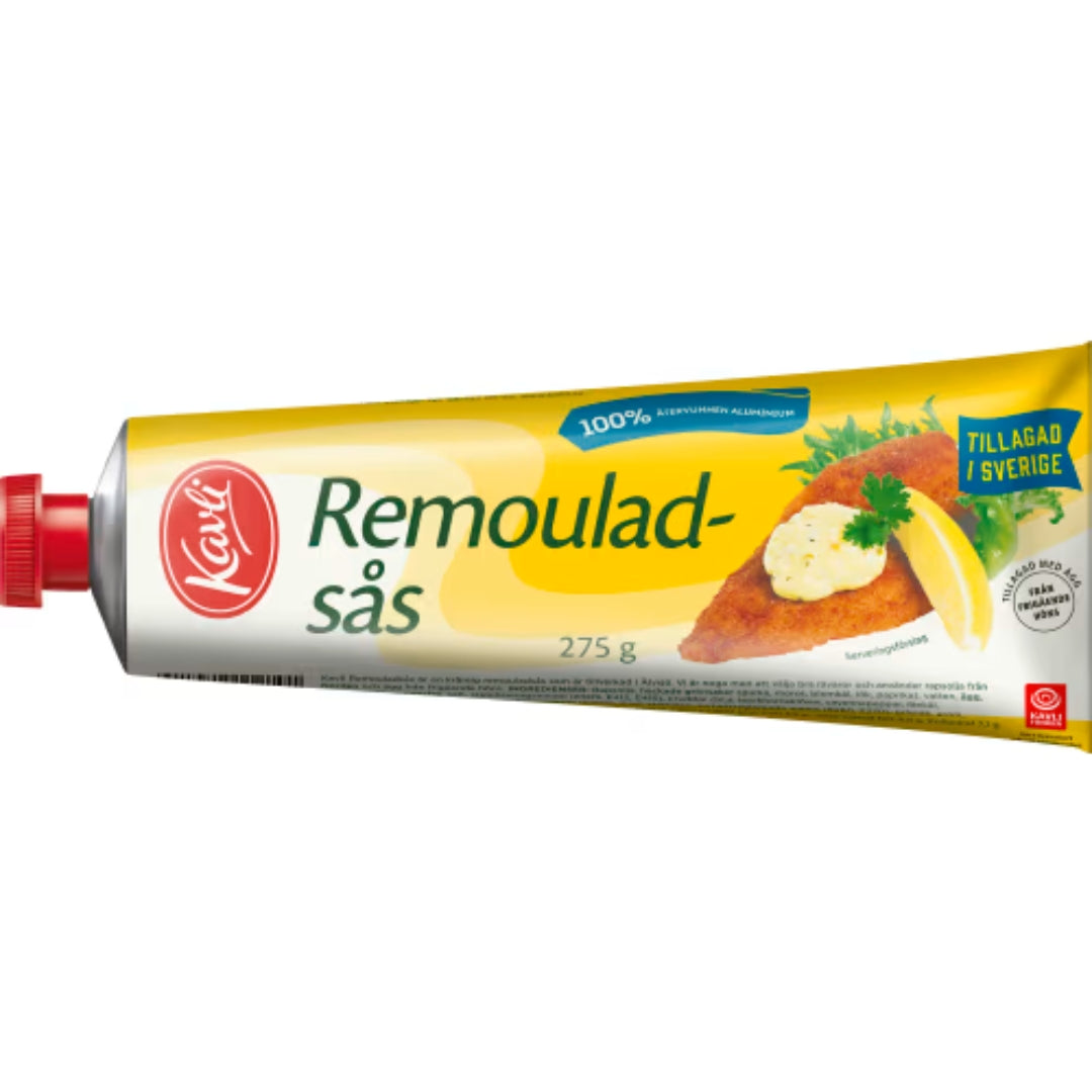 Kavli Remouladsås - Creamy Remoulade Sauce with Curry & Vegetables 275g