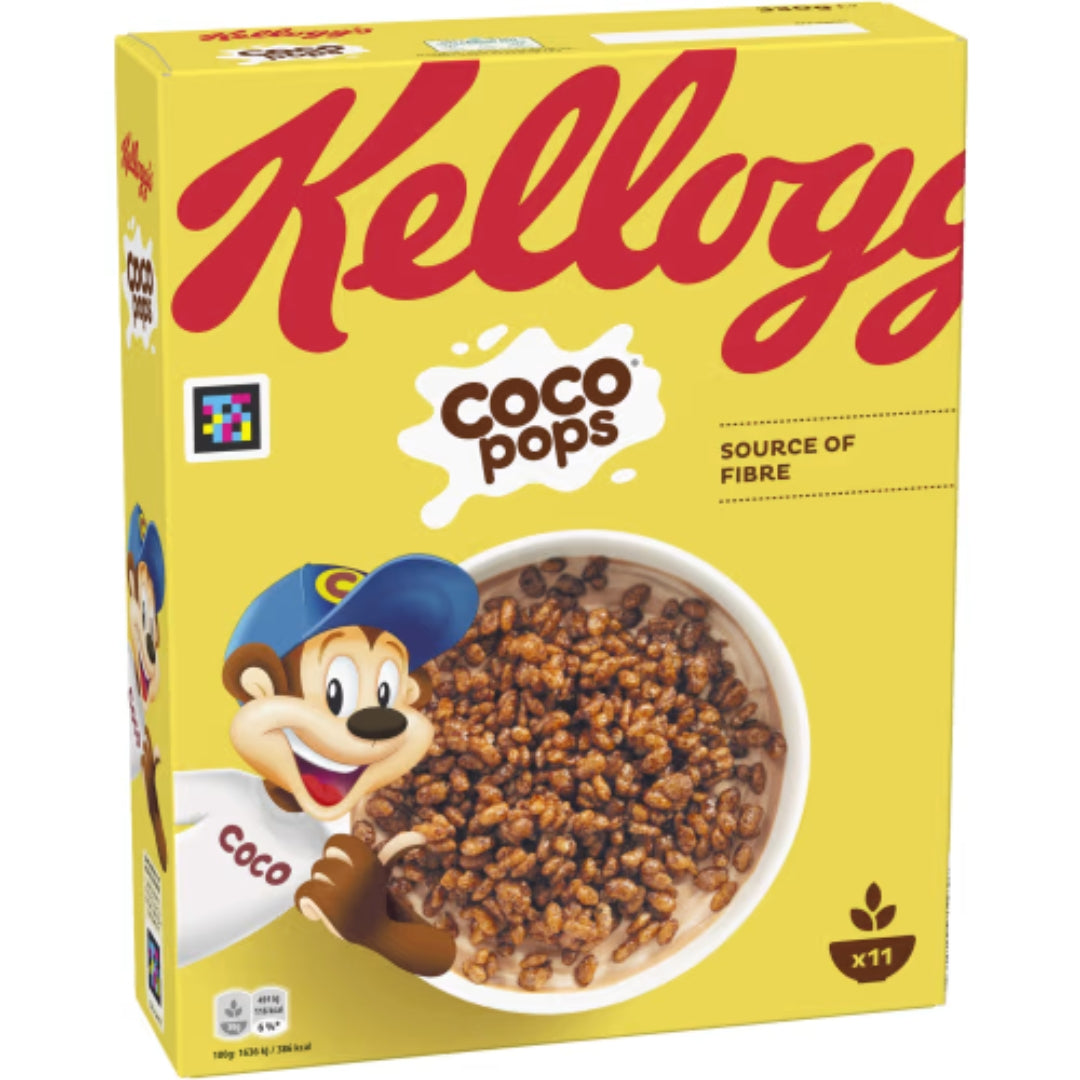 Kellogg's Coco Pops - Chocolate Cereal 330g