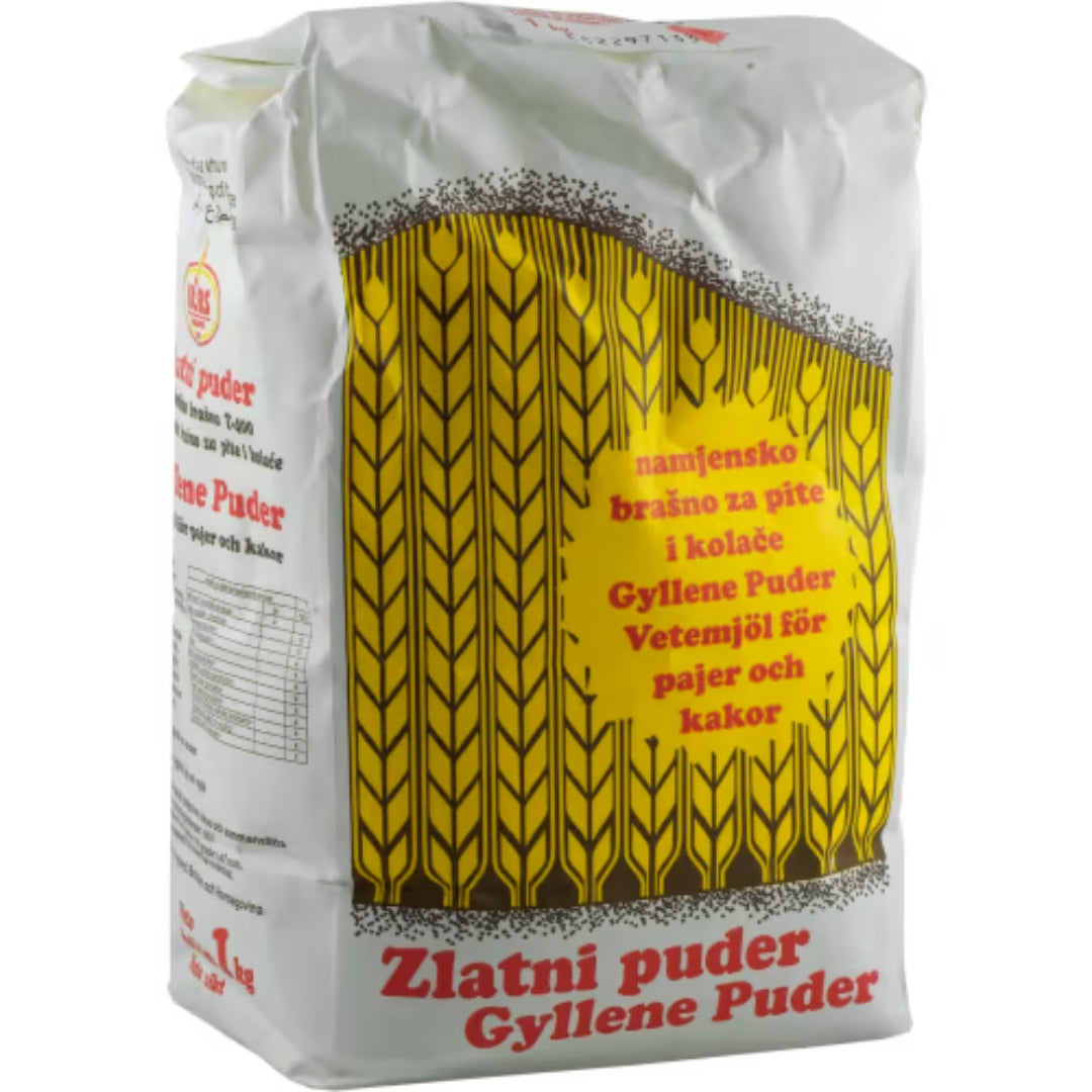 Klas Zlatni Puder Gyllene Puder - Finely Milled Flour 1kg