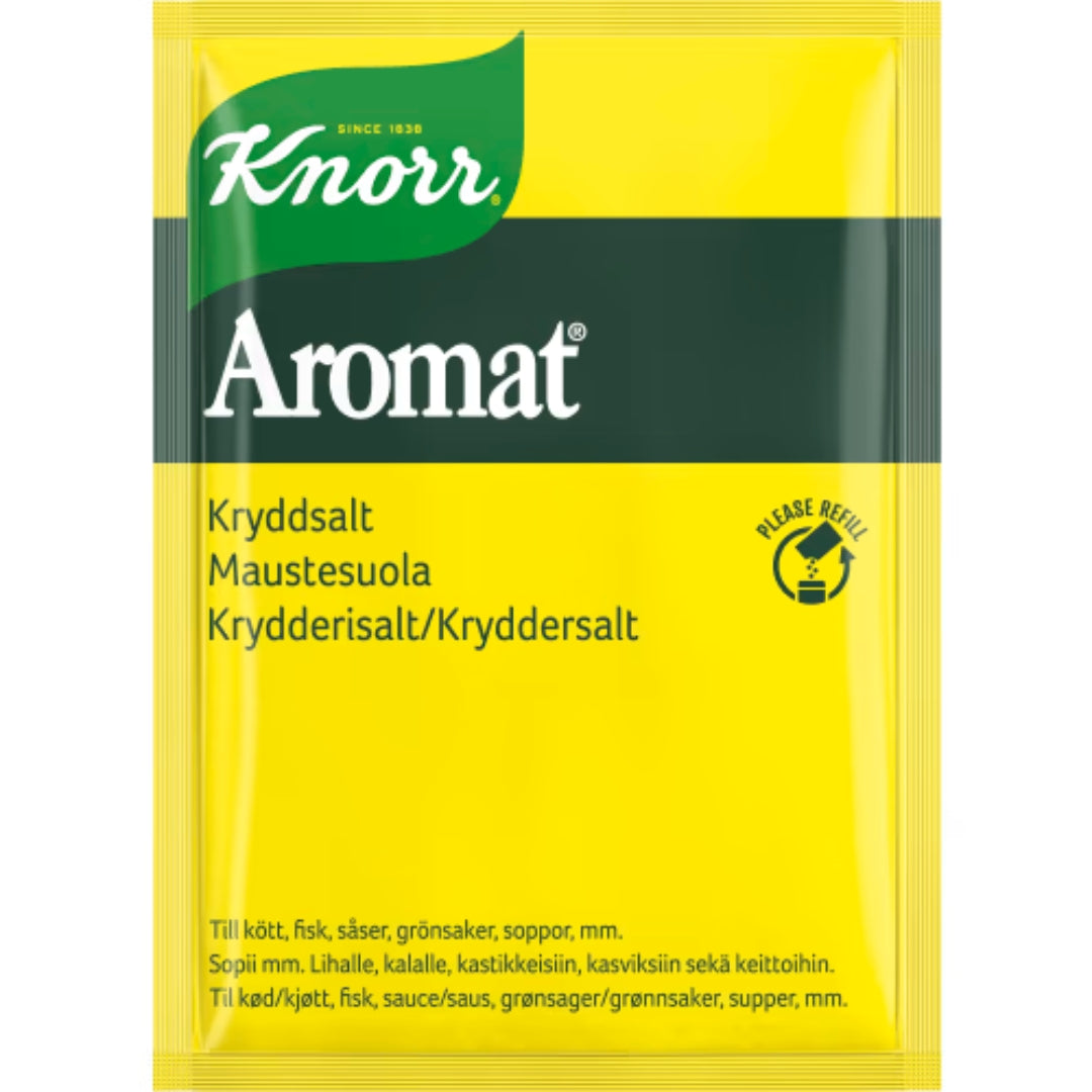 Knorr Aromat Kryddsalt Påse - Aromat Seasoned Salt Refill 90g