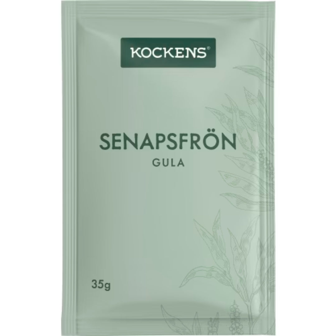 Kockens Gult Senapsfrö Påse - Seme di senape 35G
