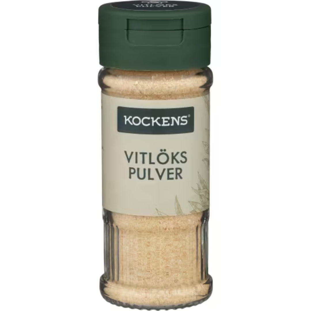 Kockens Vitlökspulver Burk - Garlic Powder 52g