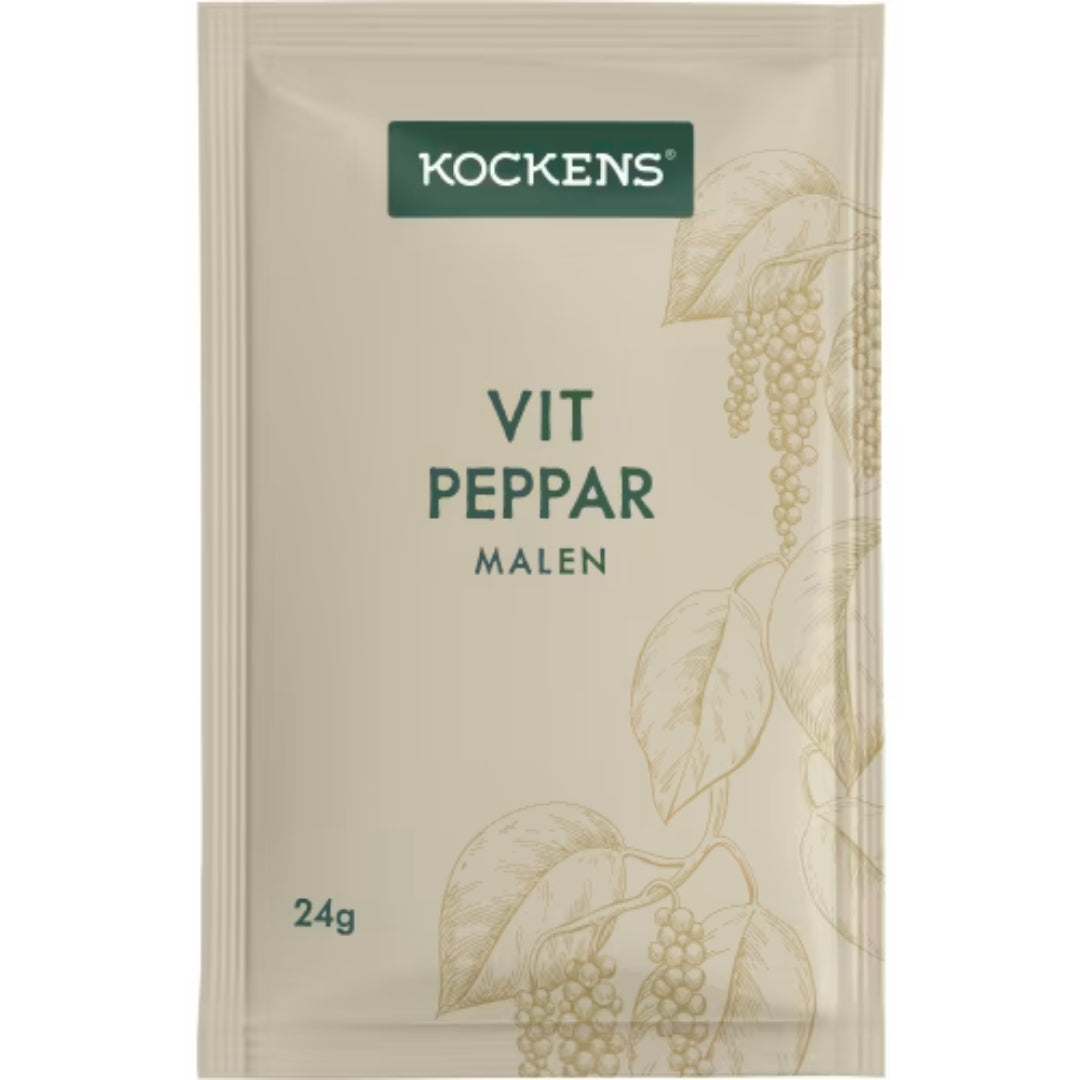Kockens Vitpeppar Malen Påse - Pepe bianco 24g