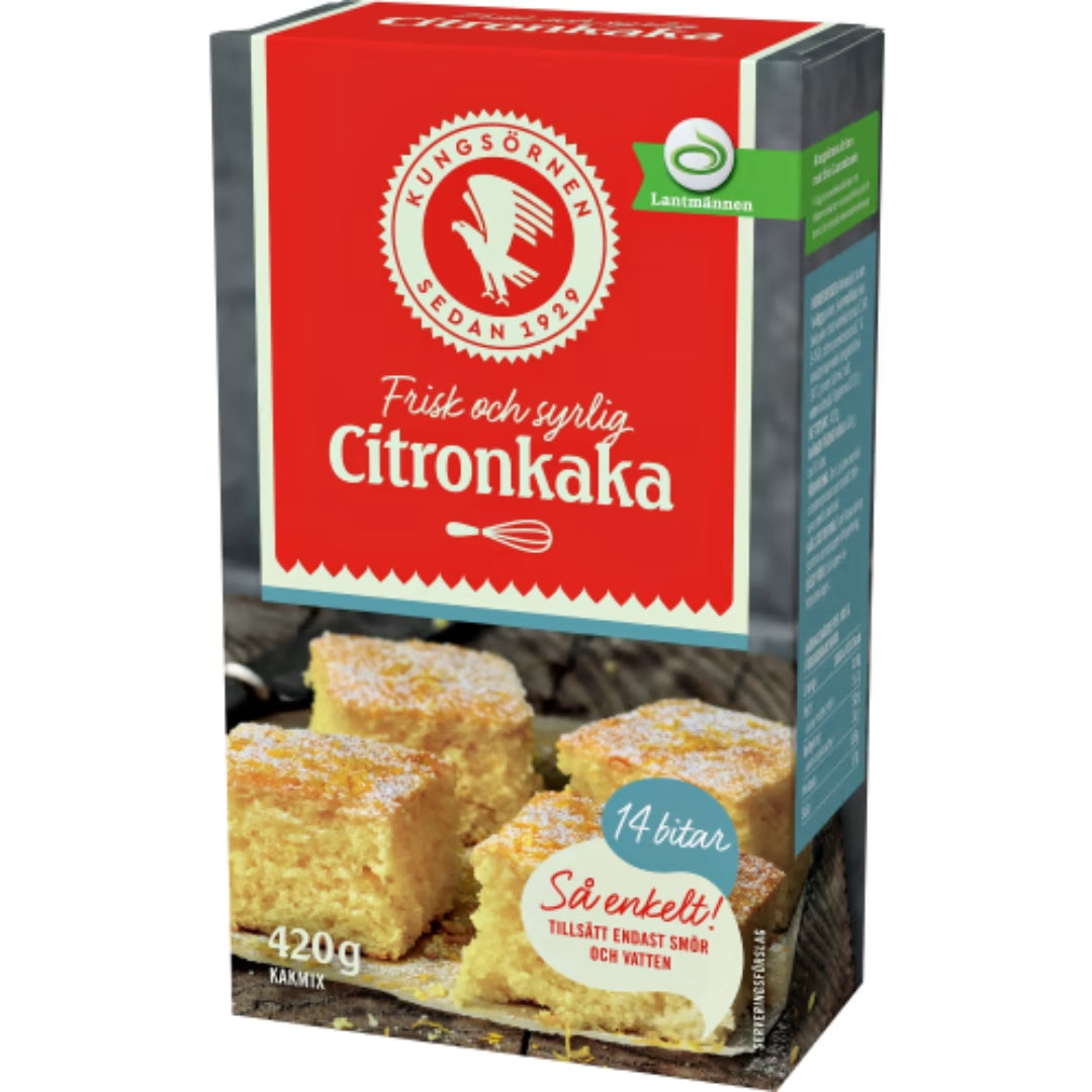 Kungsörnen Citronkaka - Lemon Cake Mix 420g