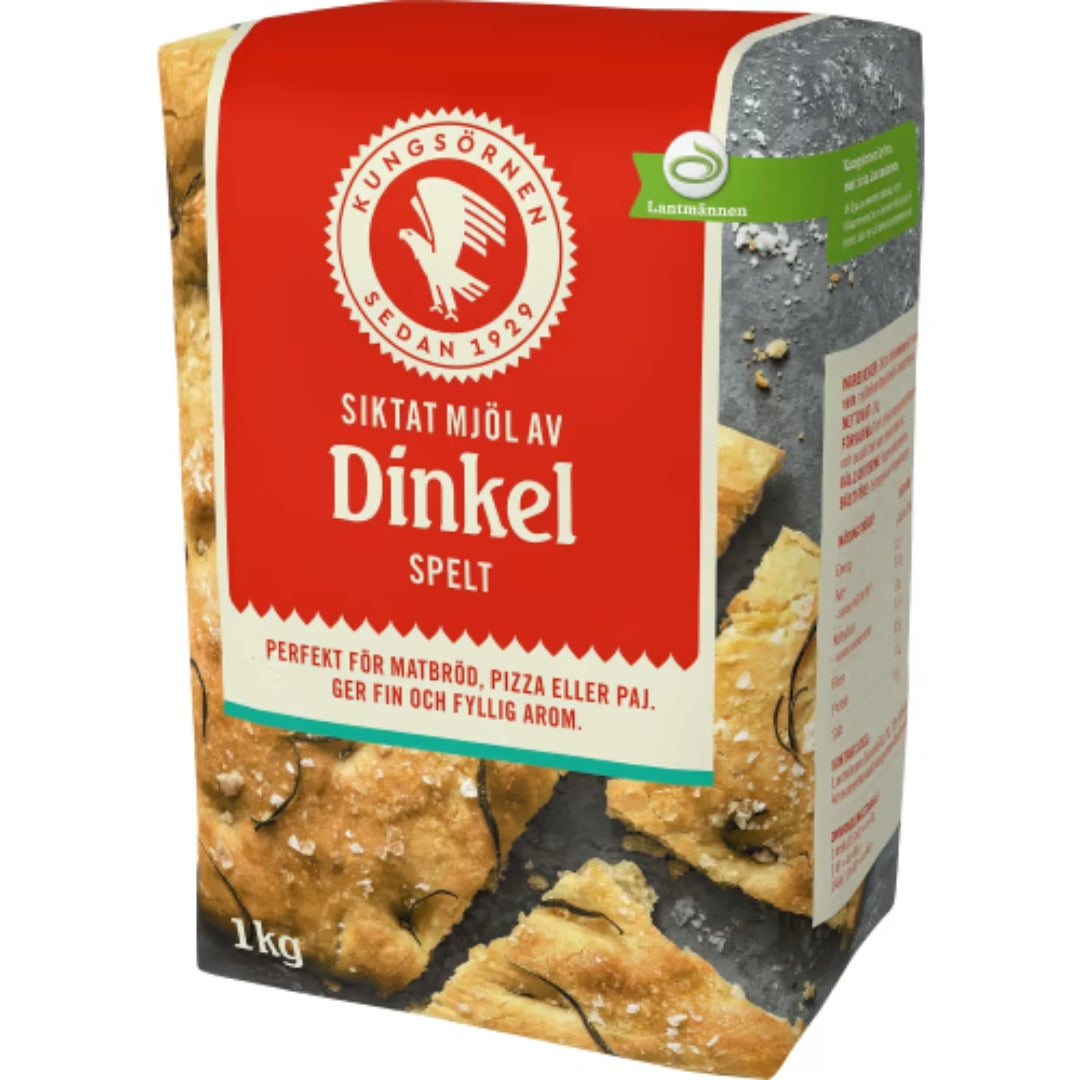 Kungsörnen Dinkelmjöl - Spelt Flour Sifted 1kg