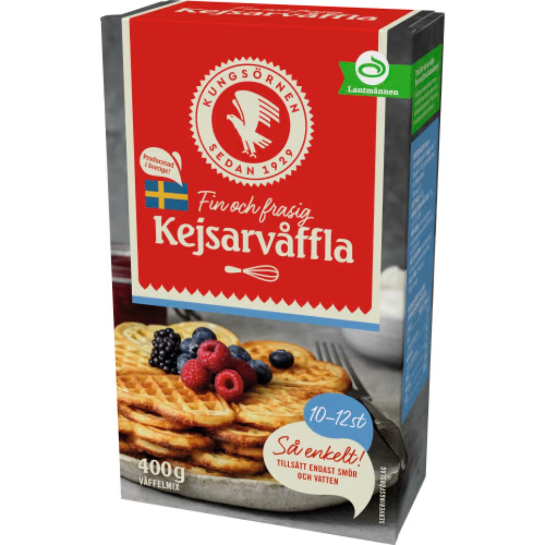 Kungsörnen Kejsarvåfflor - Waffle Mix 400g