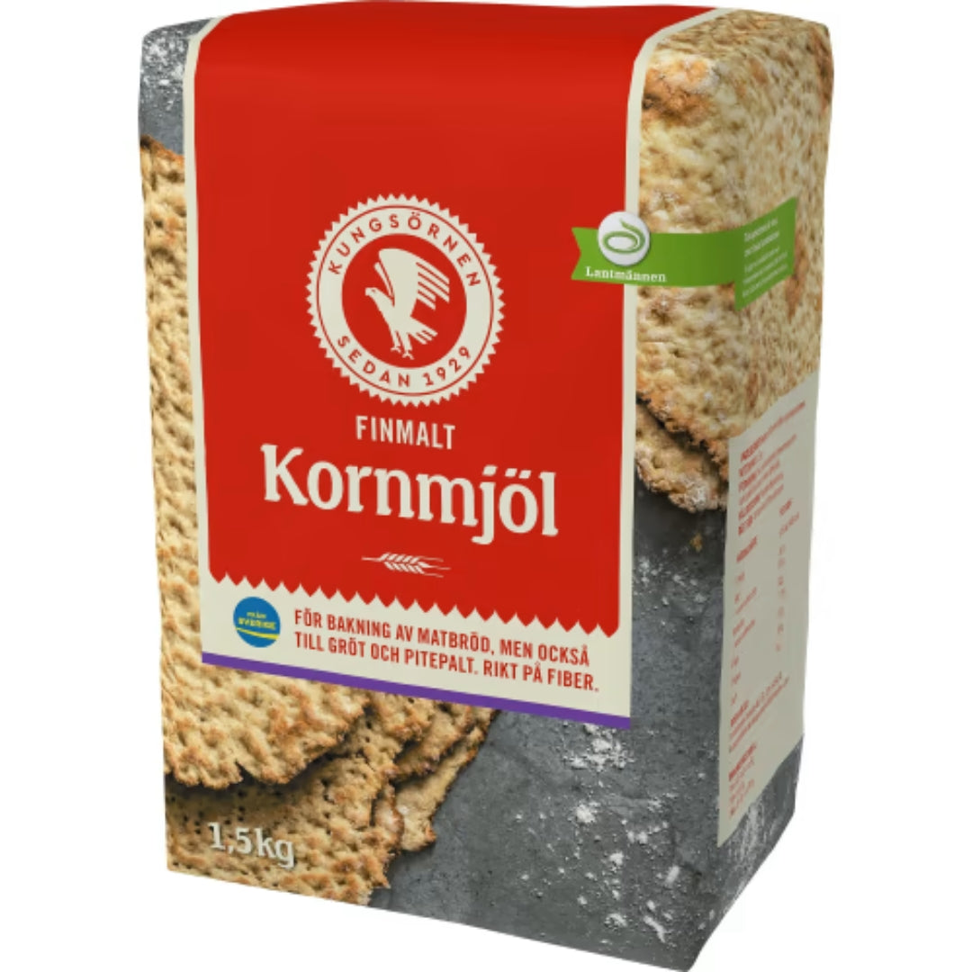 Kungsörnen Kornmjöl - Barley Flour 1.5kg