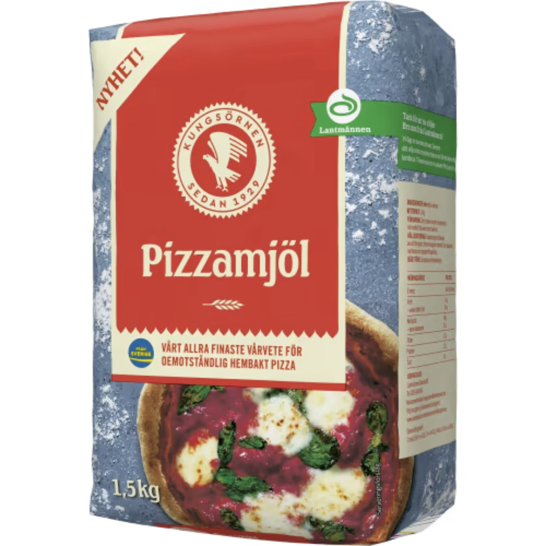 Kungsörnen Pizzamjöl - Pizza Flour 1.5kg