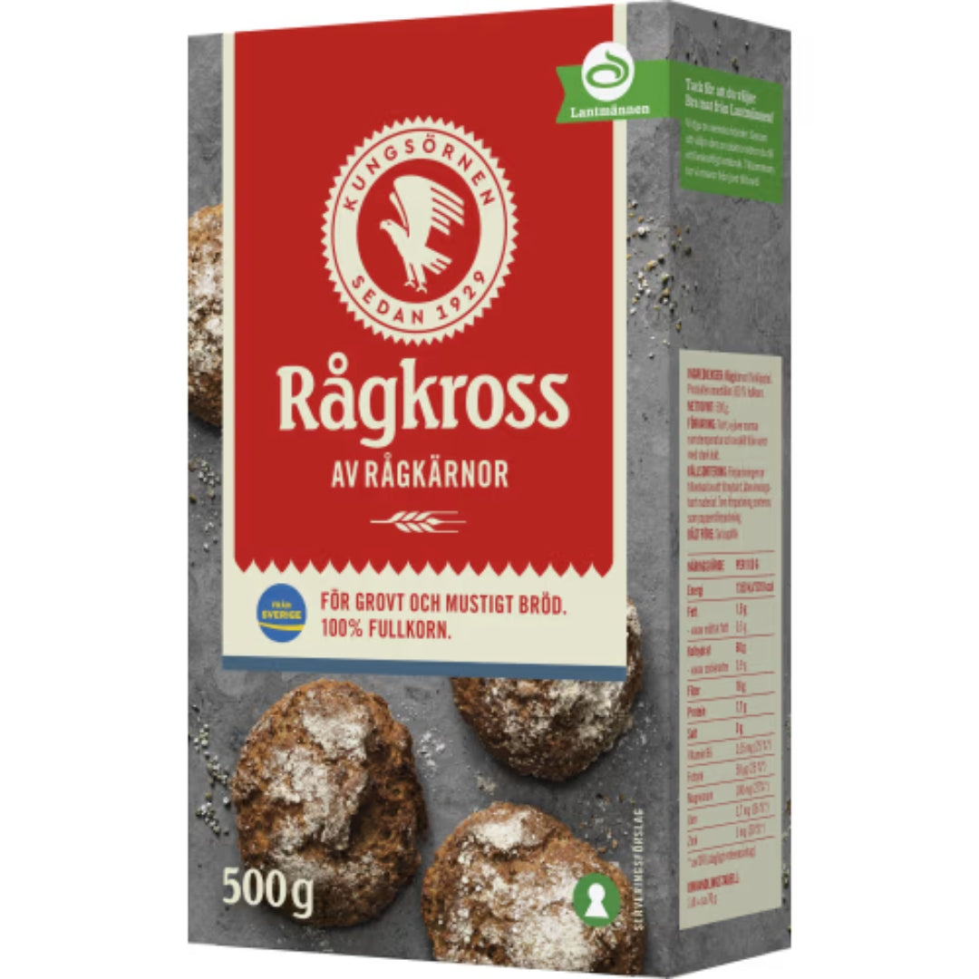 Kungsörnen Rågkross - Crushed Rye 500g