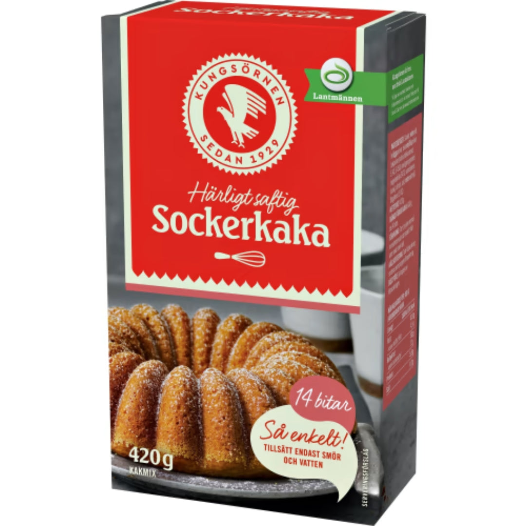 Kungsörnen Sockerkaka - Sponge Cake Mix 420g