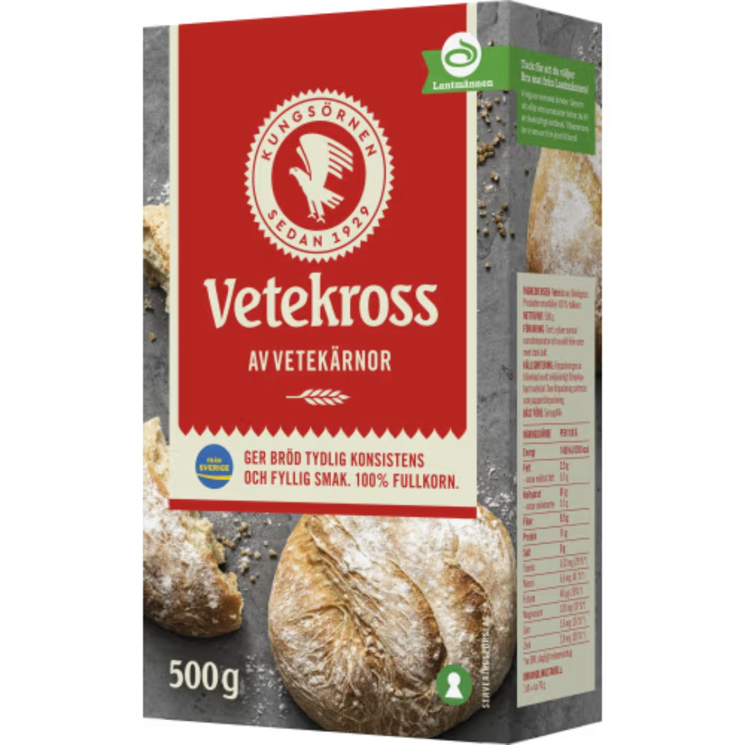 Kungsörnen Vetekross - Cracked Wheat 500g