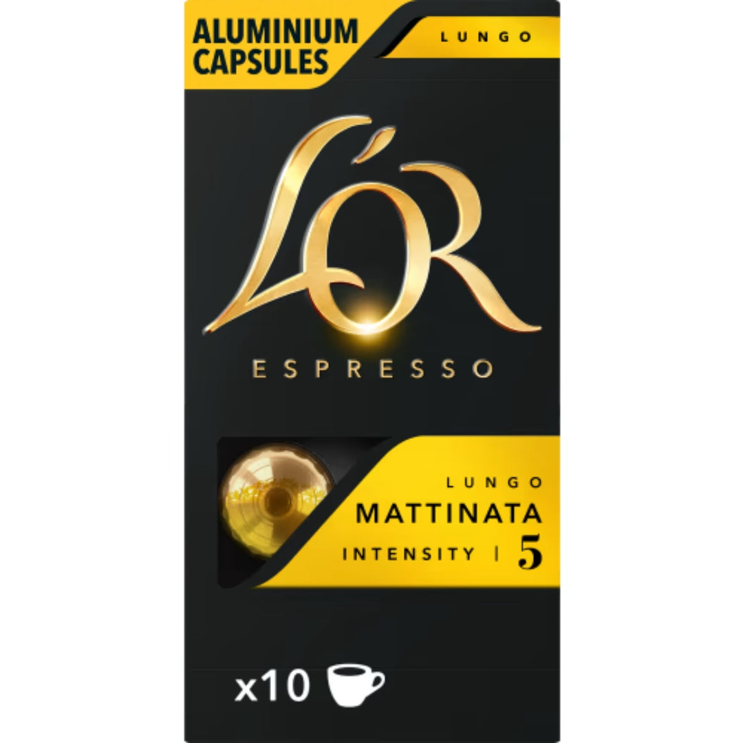 L'or Mattinata 5 Lungo Kaffekapslar - Coffee Capsules 10p