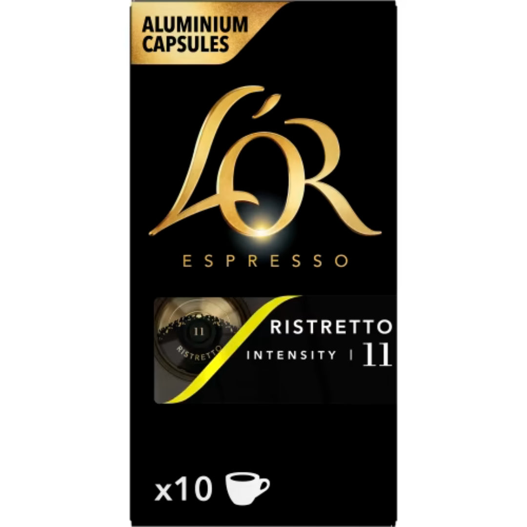 L'or Ristretto 11 Kaffekapslar - Coffee Capsules 10p