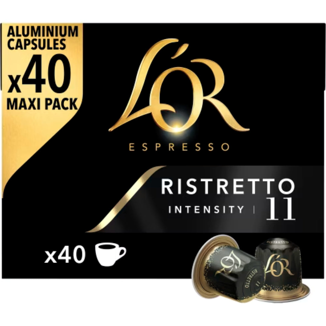 L'or Ristretto Intensity 11 Kaffekapslar - Coffe Capsules 40p
