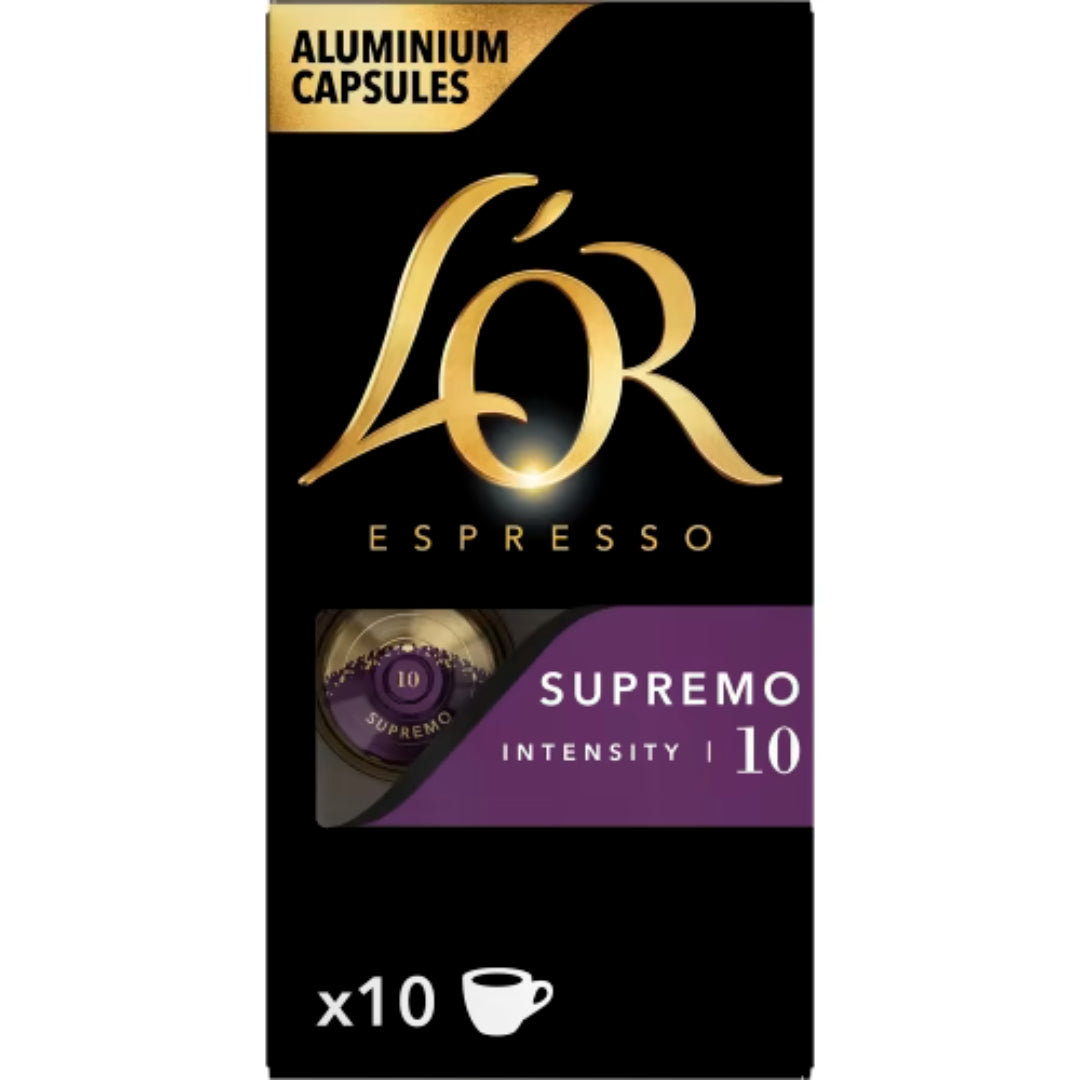 L'or Supremo 10 Kaffekapslar - Coffee Capsules 10p