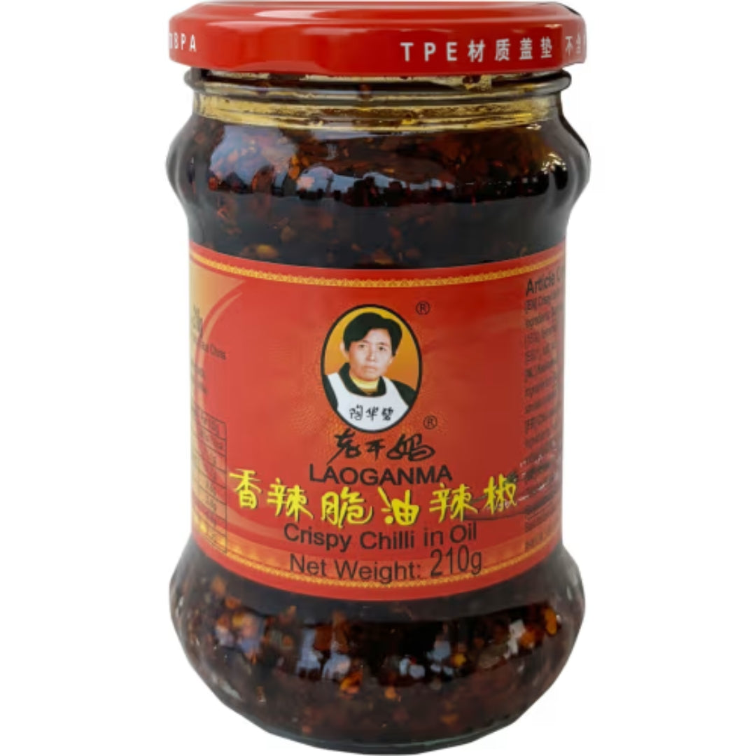 Laoganma Crispy Chili In Oil - Crispy Chili In Oil 210g
