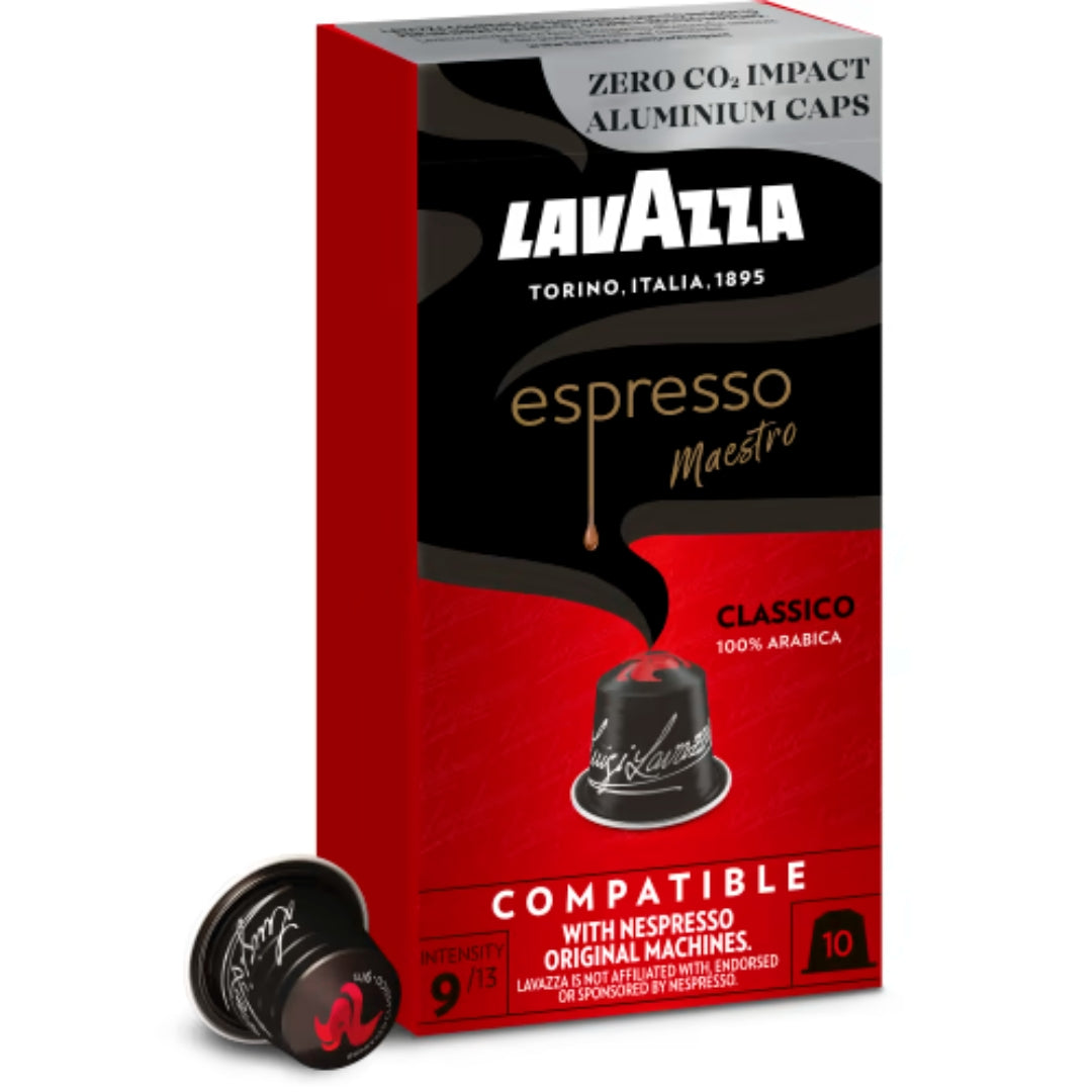 Lavazza Classico Espresso Maestro Kaffekapslar - Espresso Classico Coffee Capsules 10p