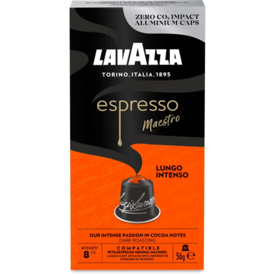 Lavazza Espresso Lungo Intenso Kaffekapslar - Espresso Coffee Capsules 10p