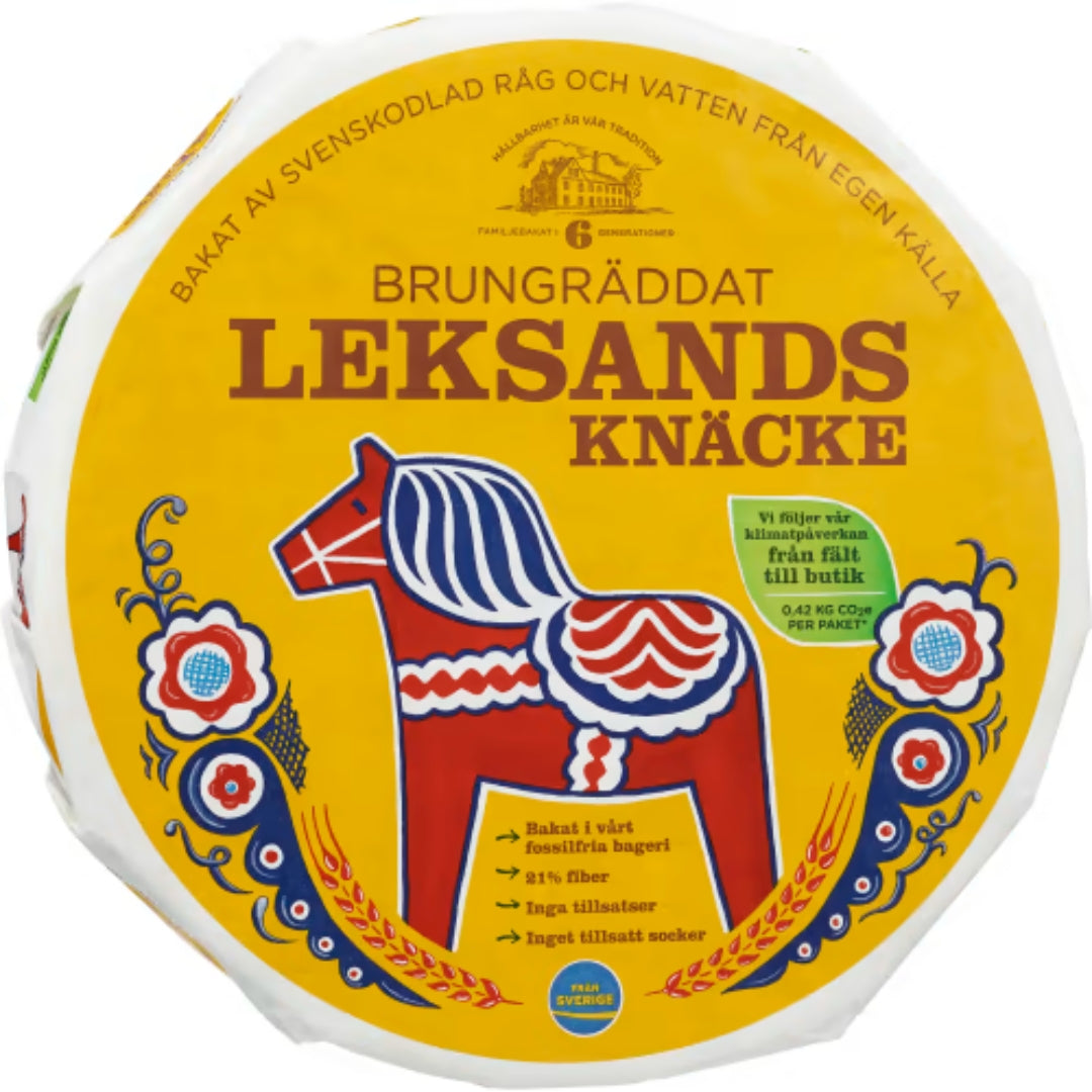Leksands Brungräddat - Rye Crispbread 830g