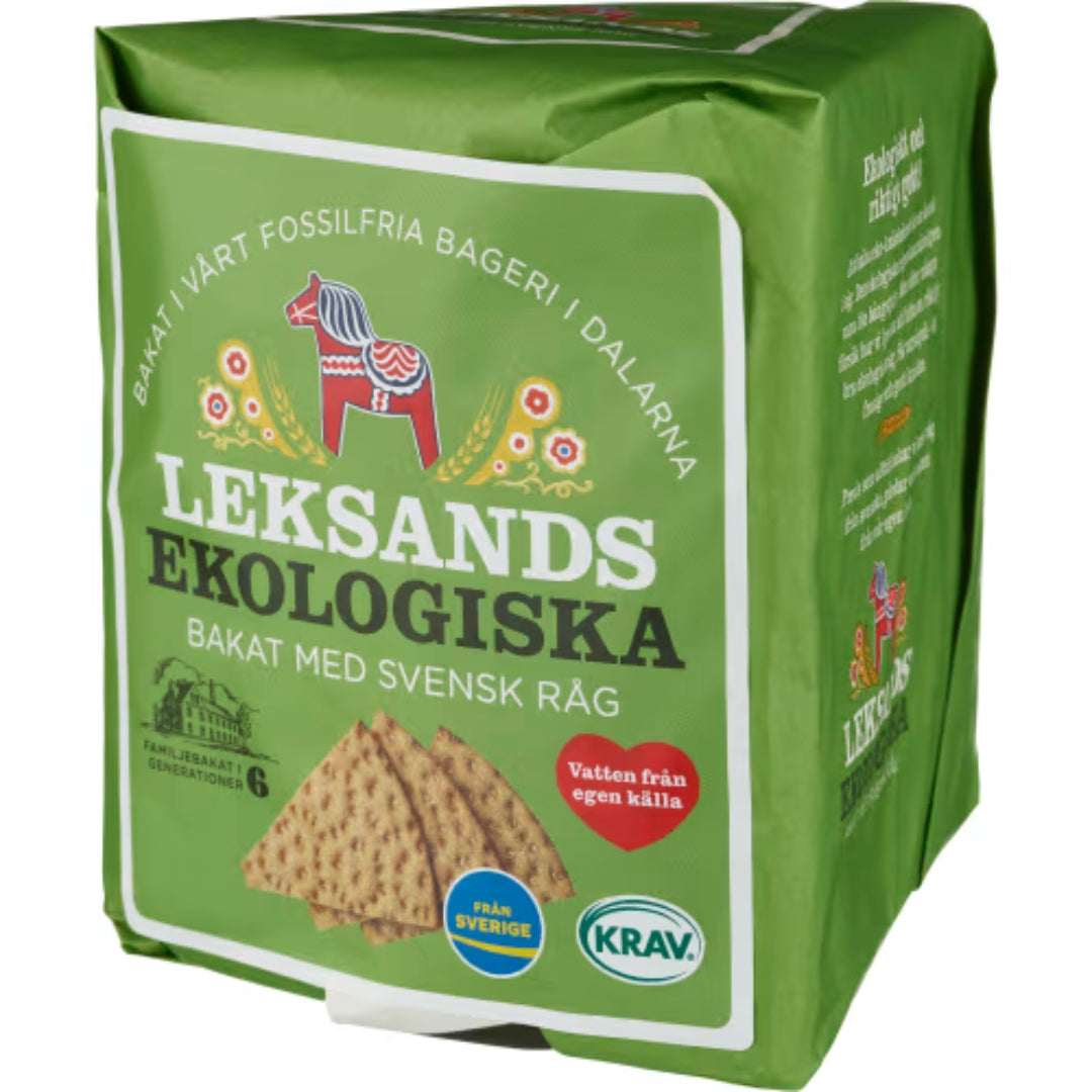 Leksands Ekologiska Normalgräddad - Organic Crispbread 200g