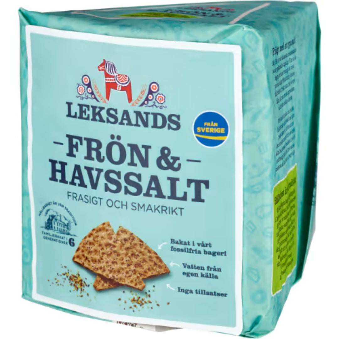 Leksands Frön&havssalt - Seeds and Seasalt Crispbread 200g