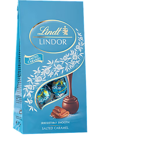 Lindt Lindorkulor Salted Caramel - Praline with Smooth and Creamy Chocolate 137g