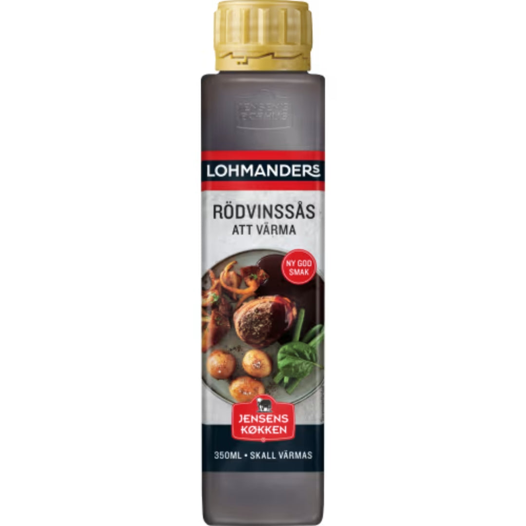 Lohmanders Rödvinssås - Classic Red Wine Sauce 350ml