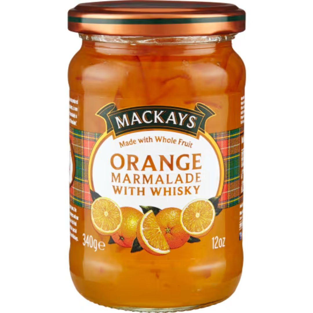 Mackays Orange Whisky Marmelade -  Orange Whisky Marmalade 340g