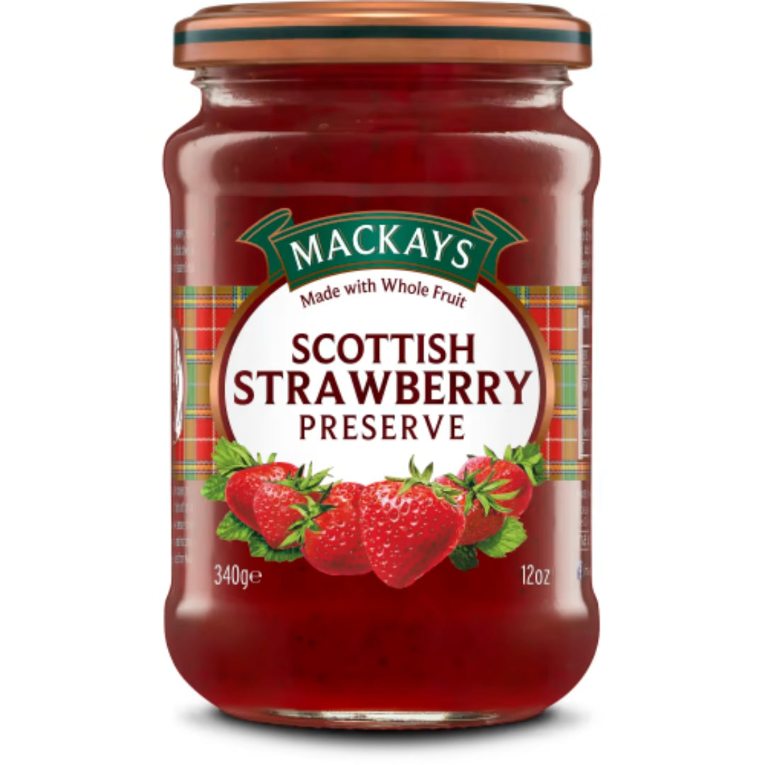 Mackays Strawberry Preserve Marmelad - Strawberry Preserve Marmalade 340g
