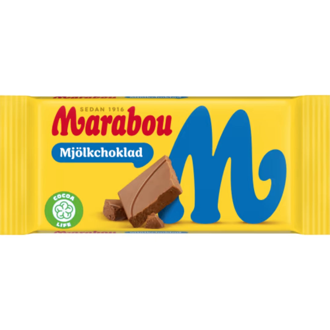 Marabou Mjölkchoklad - Milk Chocolate 24g