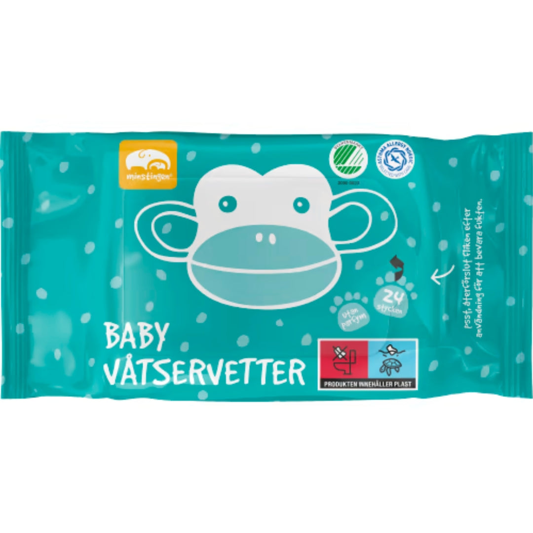 Minstingen Våtservetter Baby - Wet Wipes 24p